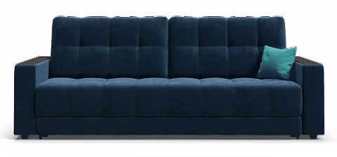 Диван Босс Про Велюр Монолит синий