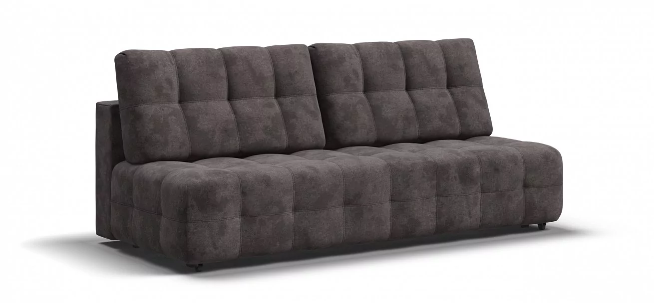 Диван Босс Про Мини Велюр Алькантара серый