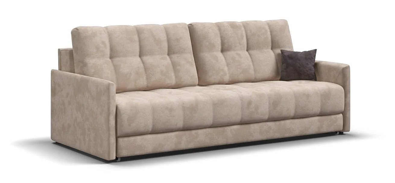 Диван Босс Про Лофт Велюр Алькантара пепел