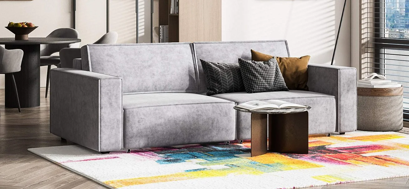 Диван Босс Софт Велюр Роял агат