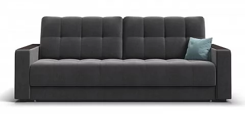 Диван Босс Маркет велюр Монолит серый
