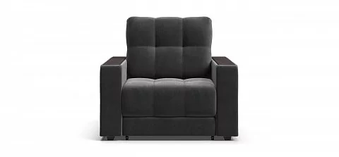 Босс кресло-кровать	Велюр Монолит серый